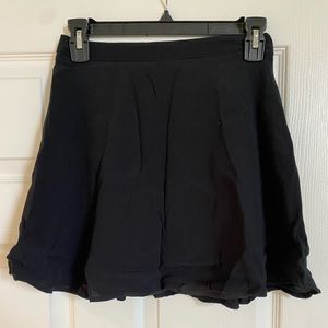Black mini skirt from forever21 size medium